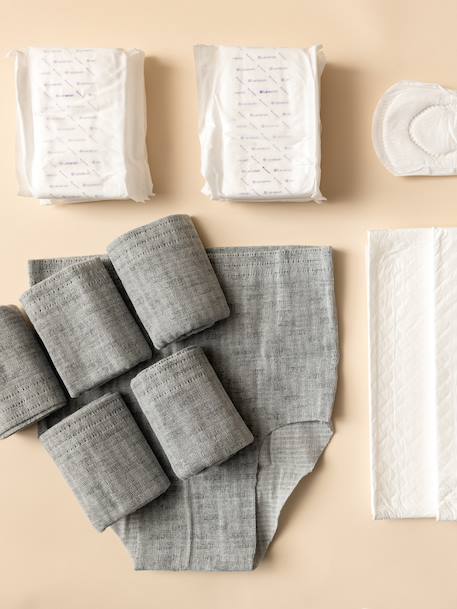 Kit de protection postpartum blanc 3 - vertbaudet enfant 