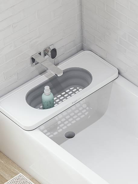 Plateau de bain avec panier blanc 2 - vertbaudet enfant 