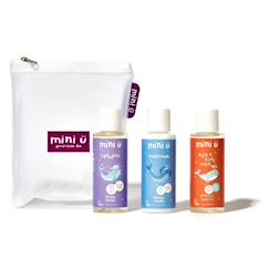 Puériculture-Kit voyage shampooing, après-shampoing, gel douche enfants