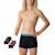 Lot de 6 boxers garçon ecopack trio choc Noir - Vert - Bleu+Noir-bleu-rouge+Noir-noir-noir-bleu-rouge-turquoise 7 - vertbaudet enfant 