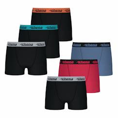 -Lot de 6 boxers garçon ecopack trio choc
