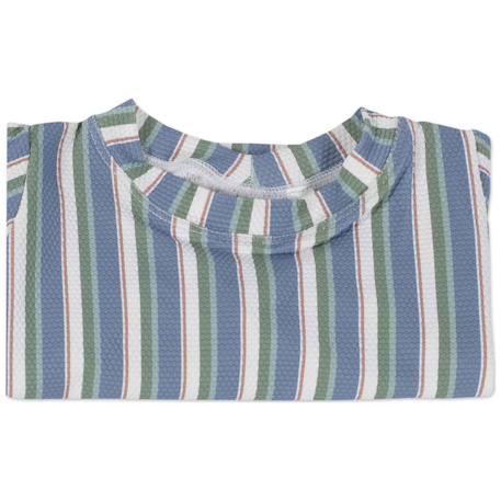 T-shirt anti uv bébé spf 50+ summer Blanc+Bleu+Vert 16 - vertbaudet enfant 