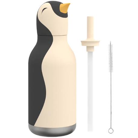 Fille-Accessoires-Fourniture scolaire-Gourde-Gourde isotherme bestie pingouin (460 ml)