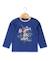 T-shirt manches longues 100% coton garçon Bleu 4 - vertbaudet enfant 