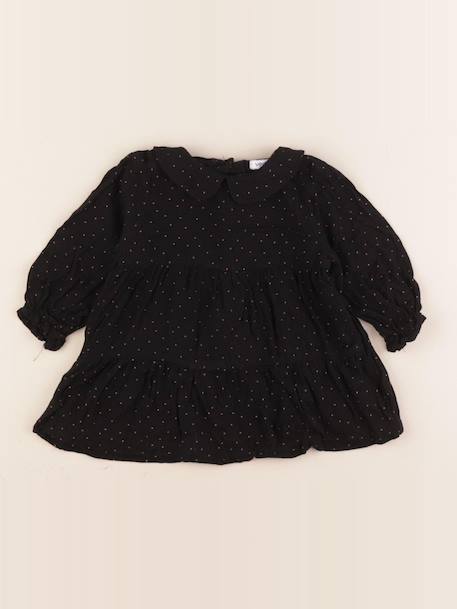 Robe - 9 mois Noir 1 - vertbaudet enfant 