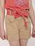 Short 100% coton fille Beige 1 - vertbaudet enfant 