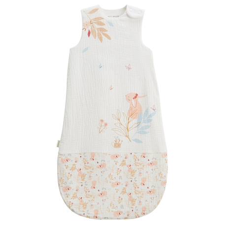 Gigoteuse tog 0,5 en gaze de coton praline Ecru 2 - vertbaudet enfant 
