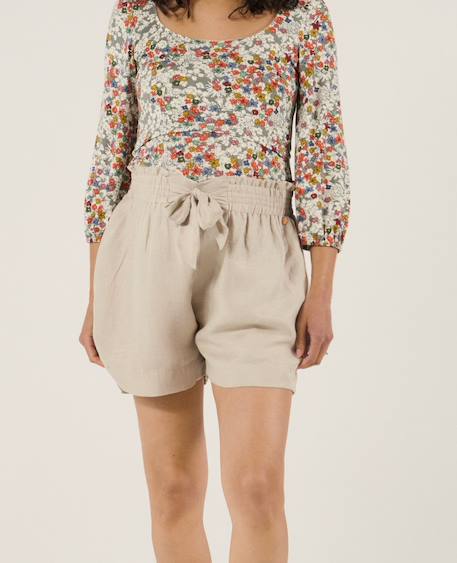 Short de grossesse nubie Anis+Beige 8 - vertbaudet enfant 
