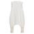 Turbulette tog 0,5 en gaze de coton avec pieds retroussables praline Ecru 3 - vertbaudet enfant 