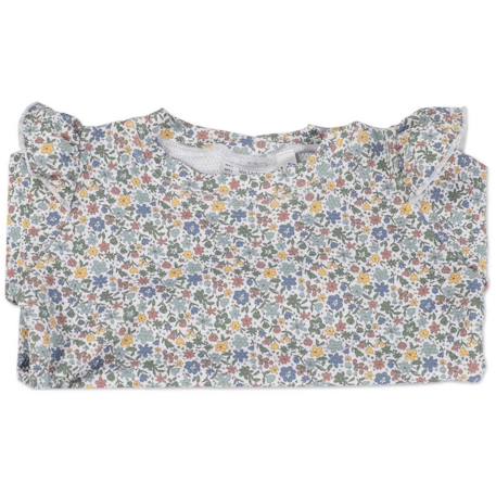 T-shirt anti uv bébé spf 50+ summer Blanc+Bleu+Vert 6 - vertbaudet enfant 