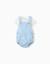 Body avec motif + combinaison en jean Bleu clair 1 - vertbaudet enfant 