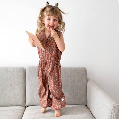 Gigoteuse jambes séparables été  - tog 0.5 jersey Heidi carmin+Heidi ocre+Heidi opalin 3 - vertbaudet enfant 