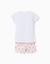 Pyjama à manches courtes en coton avec minnie Blanc 2 - vertbaudet enfant 