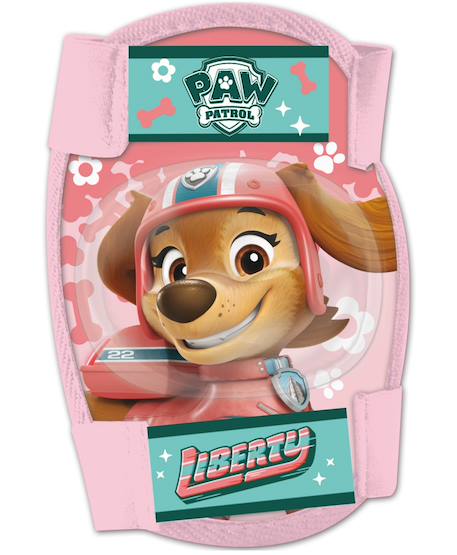 Protections genoux et coudes Pat Patrouille Rose/turquoise 2 - vertbaudet enfant 