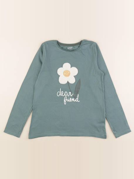 Tee-shirt - 10 ans Vert 1 - vertbaudet enfant 