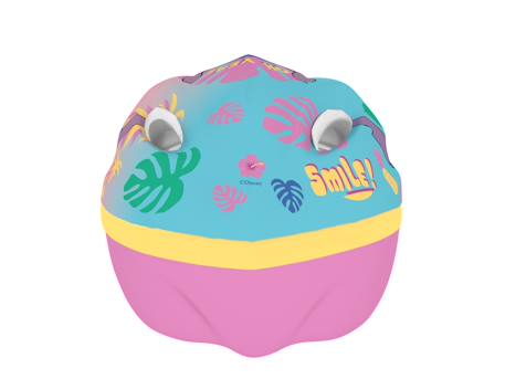 Casque de vélo enfant Stitch Rose/turquoise 6 - vertbaudet enfant 