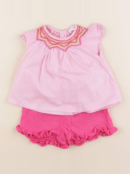 Ensemble - 3 mois Rose 1 - vertbaudet enfant 