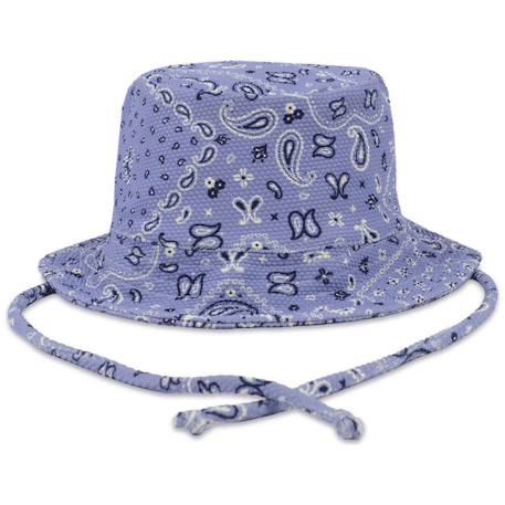 Chapeau anti uv bébé spf 50+ summer Bleu+Vert 6 - vertbaudet enfant 