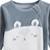 Pyjama bébé en velours ouverture zippée rêverie Bleu 4 - vertbaudet enfant 