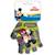 Gants mitaine de vélo Mickey Gris/vert 1 - vertbaudet enfant 