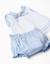 Blouse sans manches + bloomer en coton Bleu clair 4 - vertbaudet enfant 
