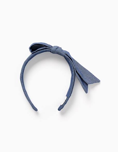 Bébé-Accessoires-Accessoires cheveux-Serre-tête avec grand nœud