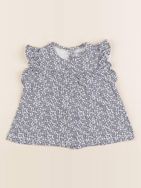 Tee-shirt - 12 mois Bleu 1 - vertbaudet enfant 