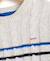 Pull garçon Fond gris chine raye indigo 3 - vertbaudet enfant 