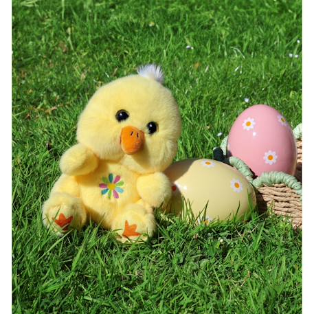 Peluche - peluche poussin sunny jaune mimosa – cutydoos spring – 23 cm Jaune 4 - vertbaudet enfant 