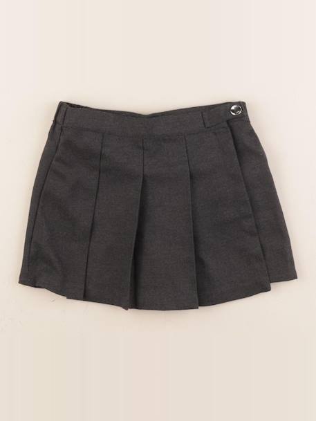 Jupe short - 6 ans Gris 1 - vertbaudet enfant 