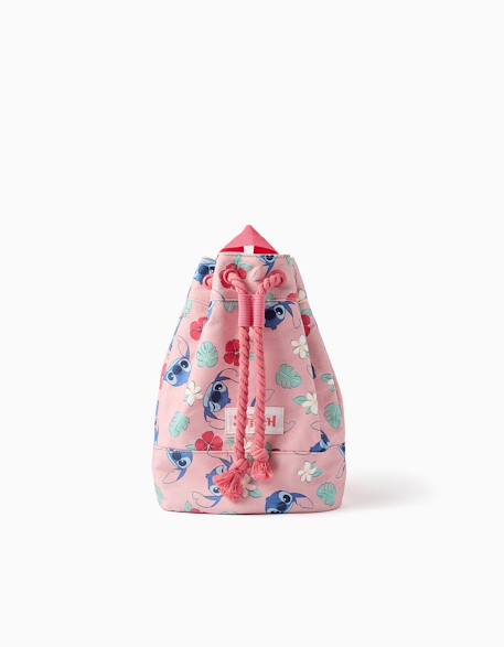 Fille-Accessoires-Sac seau avec bretelles et motif stitch