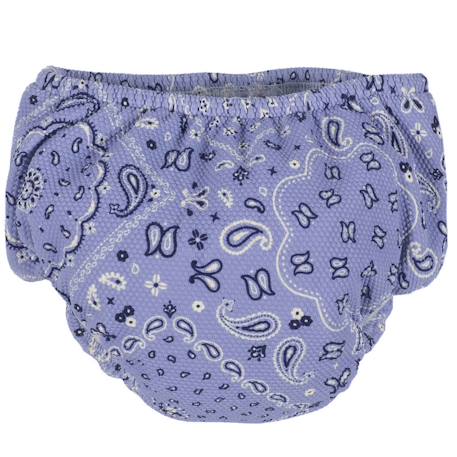 Maillot couche bébé anti fuite spf 50+ summer Blanc+Bleu+Vert 7 - vertbaudet enfant 