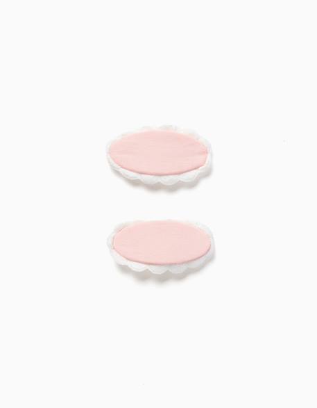 Bébé-Accessoires-Accessoires cheveux-Lot de 2 barrettes ovales