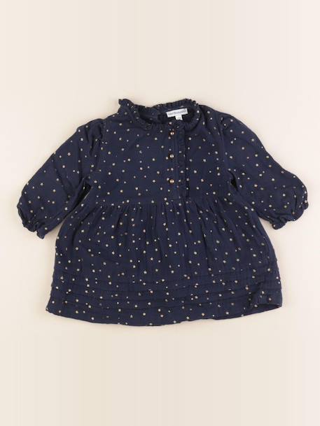 Robe - 9 mois Bleu 1 - vertbaudet enfant 