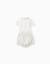 Body polo + short à rayures b&s Blanc 2 - vertbaudet enfant 