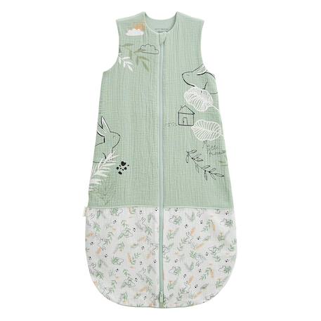Gigoteuse été en gaze de coton frimousse Vert 2 - vertbaudet enfant 