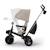 Tricycle AVEO 2 PLUS Évolutif 6 Configurations avec Siège 360° CLICK&TWIST, Position Allongée et Pliage Rapide Beige+Gris+Rose+Vert 4 - vertbaudet enfant 