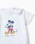 Pyjama à manches courtes en coton avec mickey Blanc 3 - vertbaudet enfant 