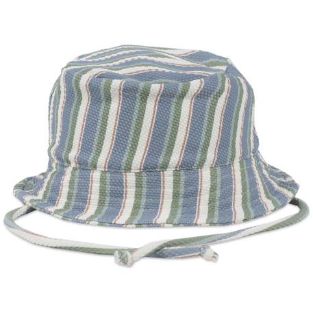 Chapeau anti uv bébé spf 50+ summer Bleu+Vert 9 - vertbaudet enfant 