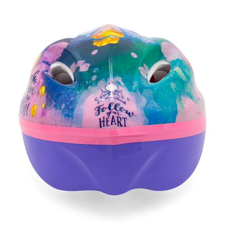Casque de vélo princesses Disney Rose/bleu/mauve 6 - vertbaudet enfant 