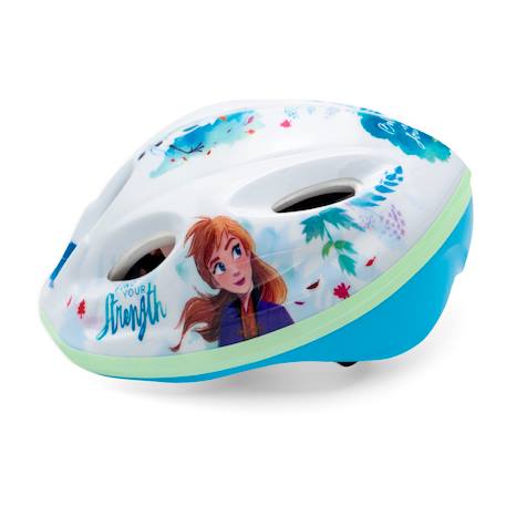 Casque de vélo la Reine des Neiges 2 Blanc/bleu 4 - vertbaudet enfant 