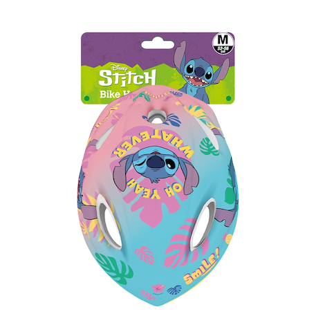 Casque de vélo enfant Stitch Rose/turquoise 4 - vertbaudet enfant 