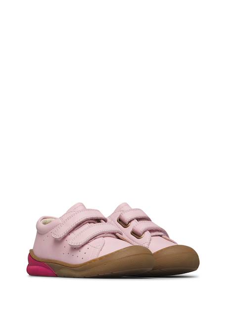 Chaussures en cuir gabby vl Rose-fuchsia- 2 - vertbaudet enfant 