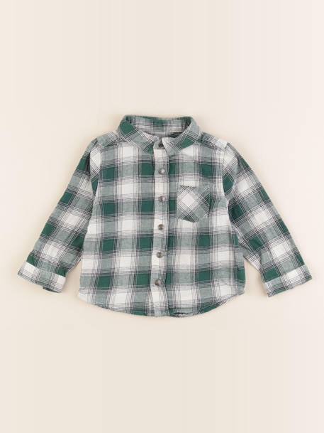 Chemise - 18 mois Vert 1 - vertbaudet enfant 