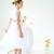 Robe cérémonie   et  longue  hepburn Blanc doré 2 - vertbaudet enfant 