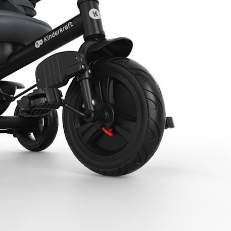 Tricycle Kinderkraft ASTON 2 PLUS Évolutif 6-en-1 avec Siège 360° CLICK & TWIST, Position Semi-Allongée et Poignée Réglable Bleu+Gris+Rose+Vert 11 - vertbaudet enfant 