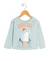T-shirt manches longues 100% coton garçon Bleu 1 - vertbaudet enfant 