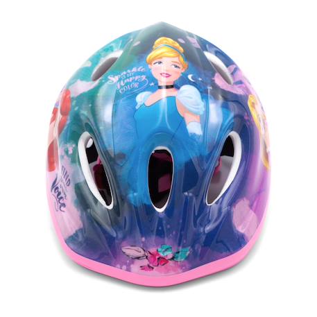 Casque de vélo princesses Disney Rose/bleu/mauve 2 - vertbaudet enfant 