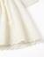 Robe à manches courtes en coton avec broderie anglaise Beige clair 4 - vertbaudet enfant 