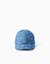 Casquette en jean avec motif floral Bleu 1 - vertbaudet enfant 